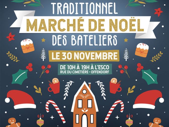 Marché de Noël des bateliers